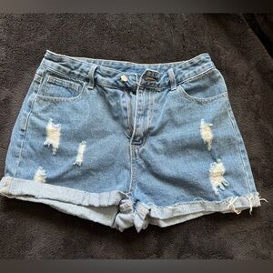 NWOT SHEIN Jean Shorts Size Large